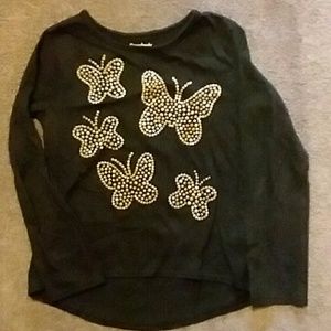 Garanimals butterfly high/low top. Size 5T
